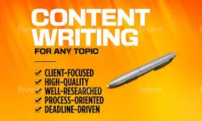 Content writing